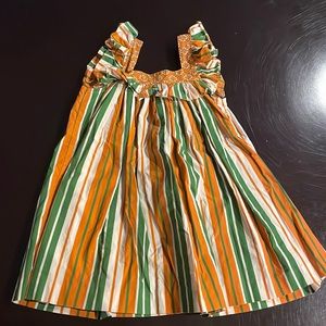 Eleanor Rose girls 4-5 sleeveless dress EUC